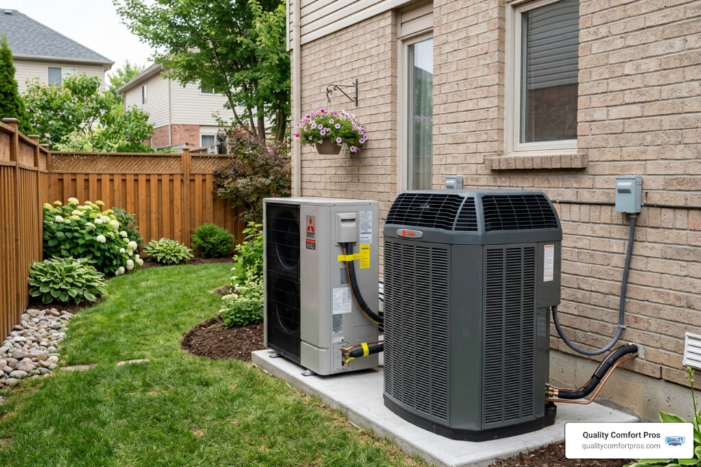 difference between heat pump and ac unit
